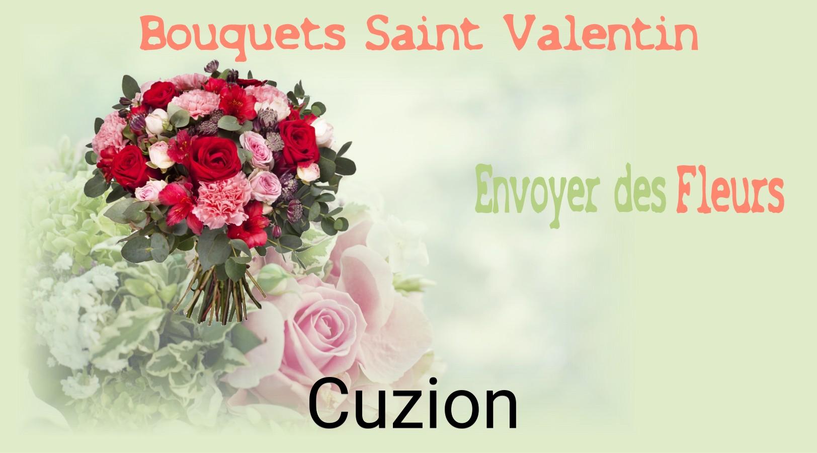 Roses de Saint-Valentin livrées à Cuzion